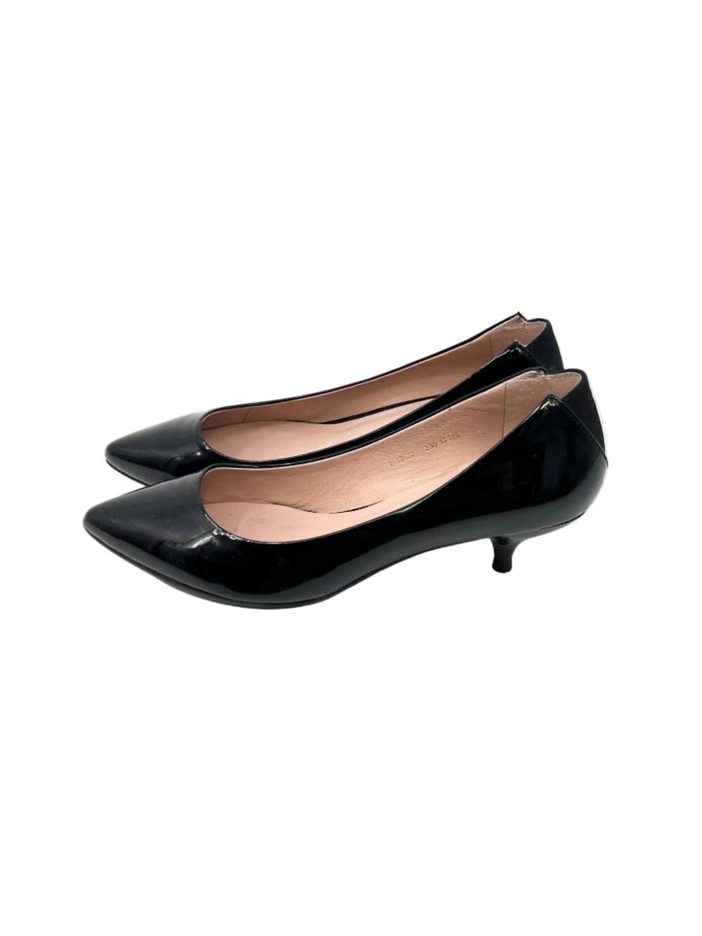 Millie's Kitten Heel Patent Leather Shoes